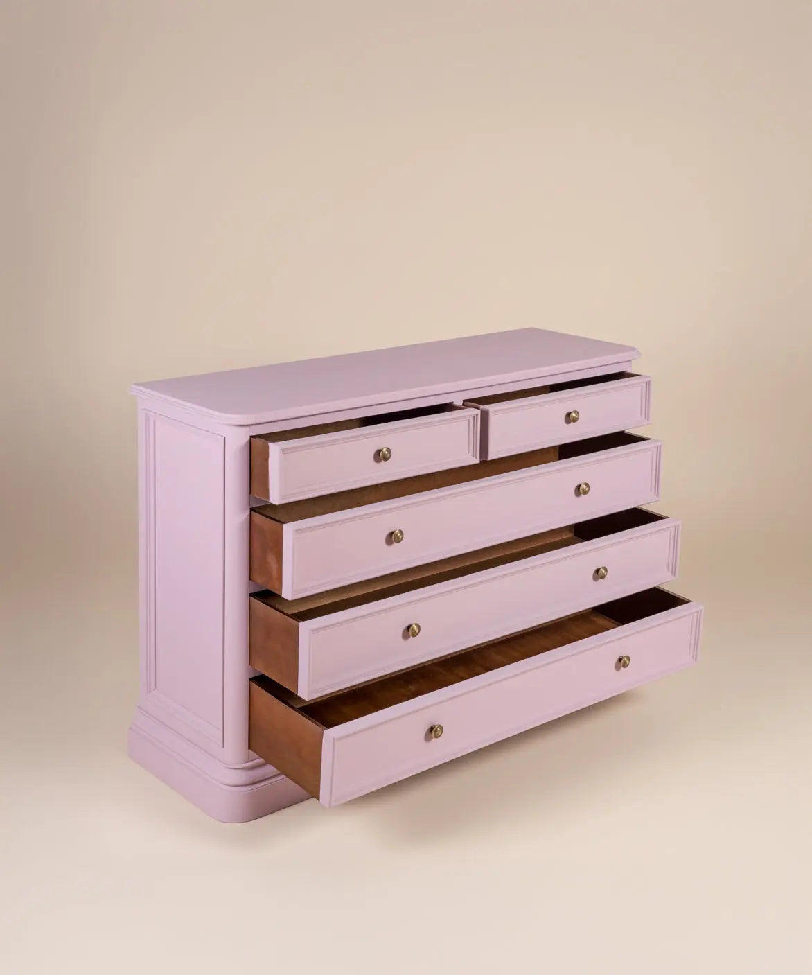 Conjunto de cómoda y mesitas de noche Aurora Antique arte y decoracion