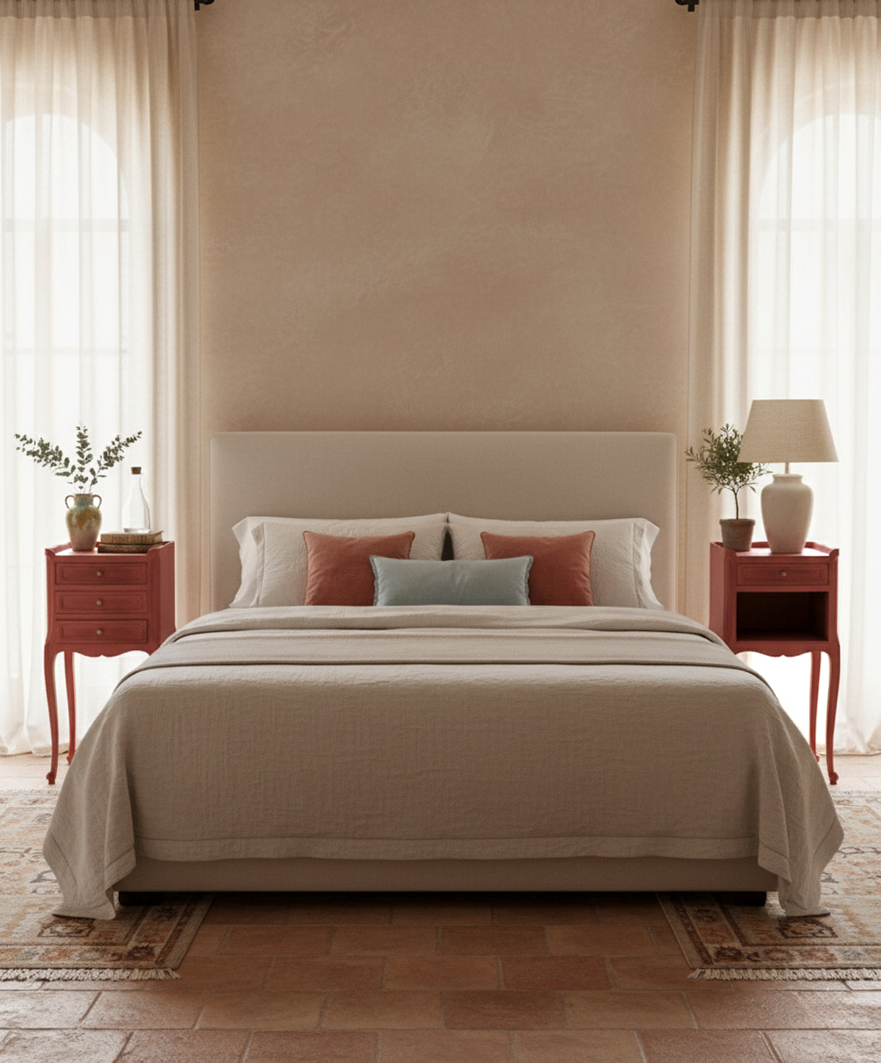 Pareja de mesitas de noche Provenza