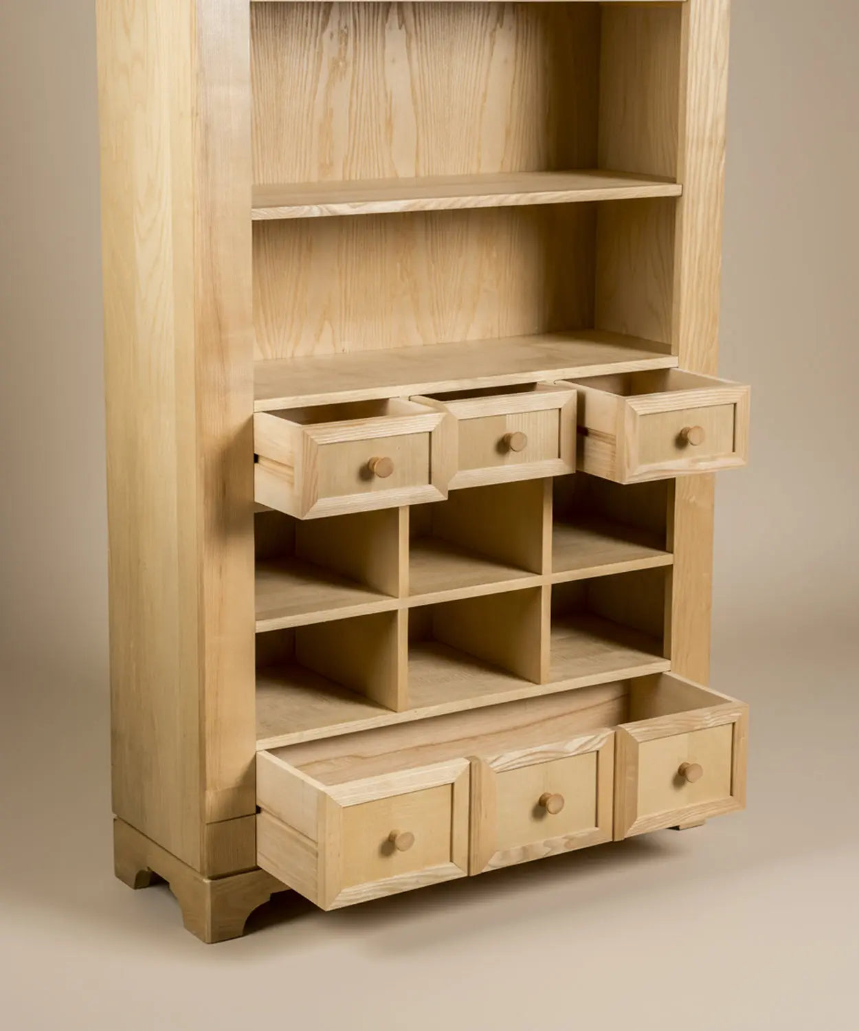 Librería biblioteca con cajones Antique arte y decoracion