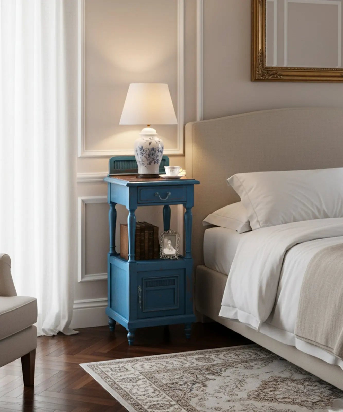 Mesita antigua Ronda Antique arte y decoracion