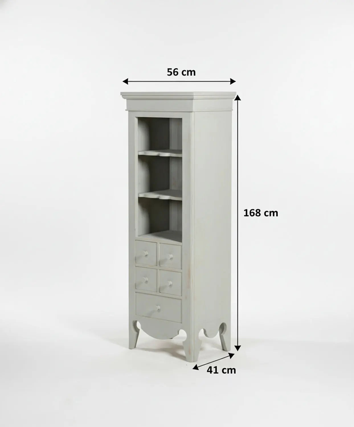 Mueble auxiliar estantería con cajones Gries Antique arte y decoracion