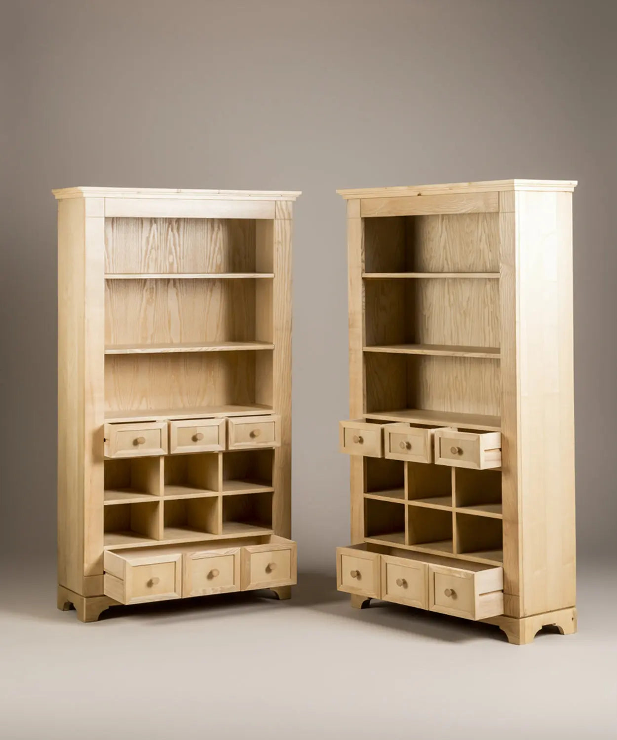 Librería biblioteca con cajones Antique arte y decoracion