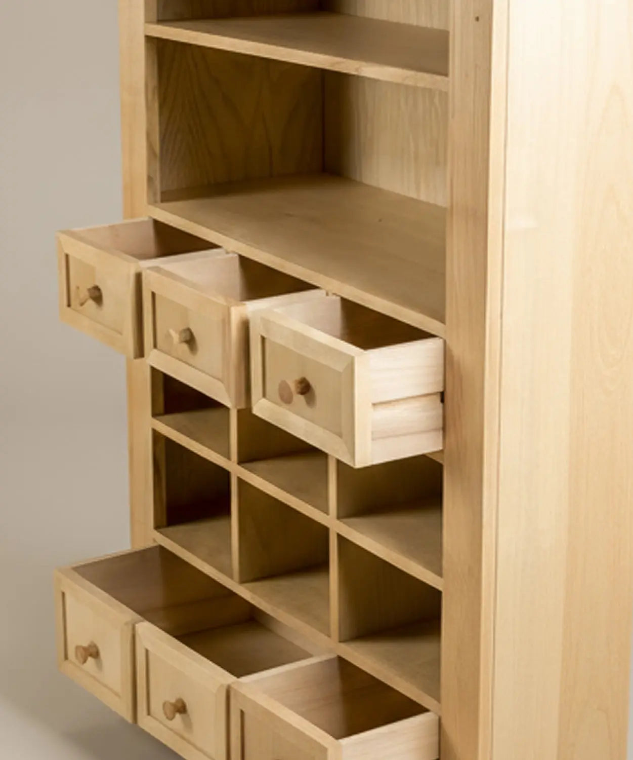 Librería biblioteca con cajones Antique arte y decoracion