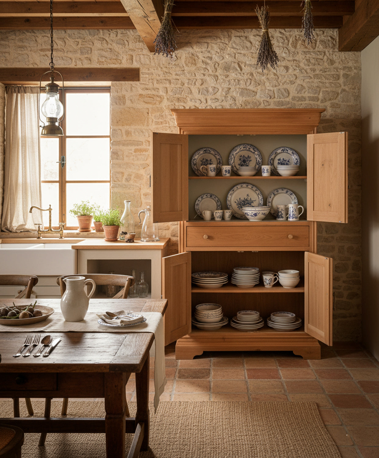Alacena estilo provenzal