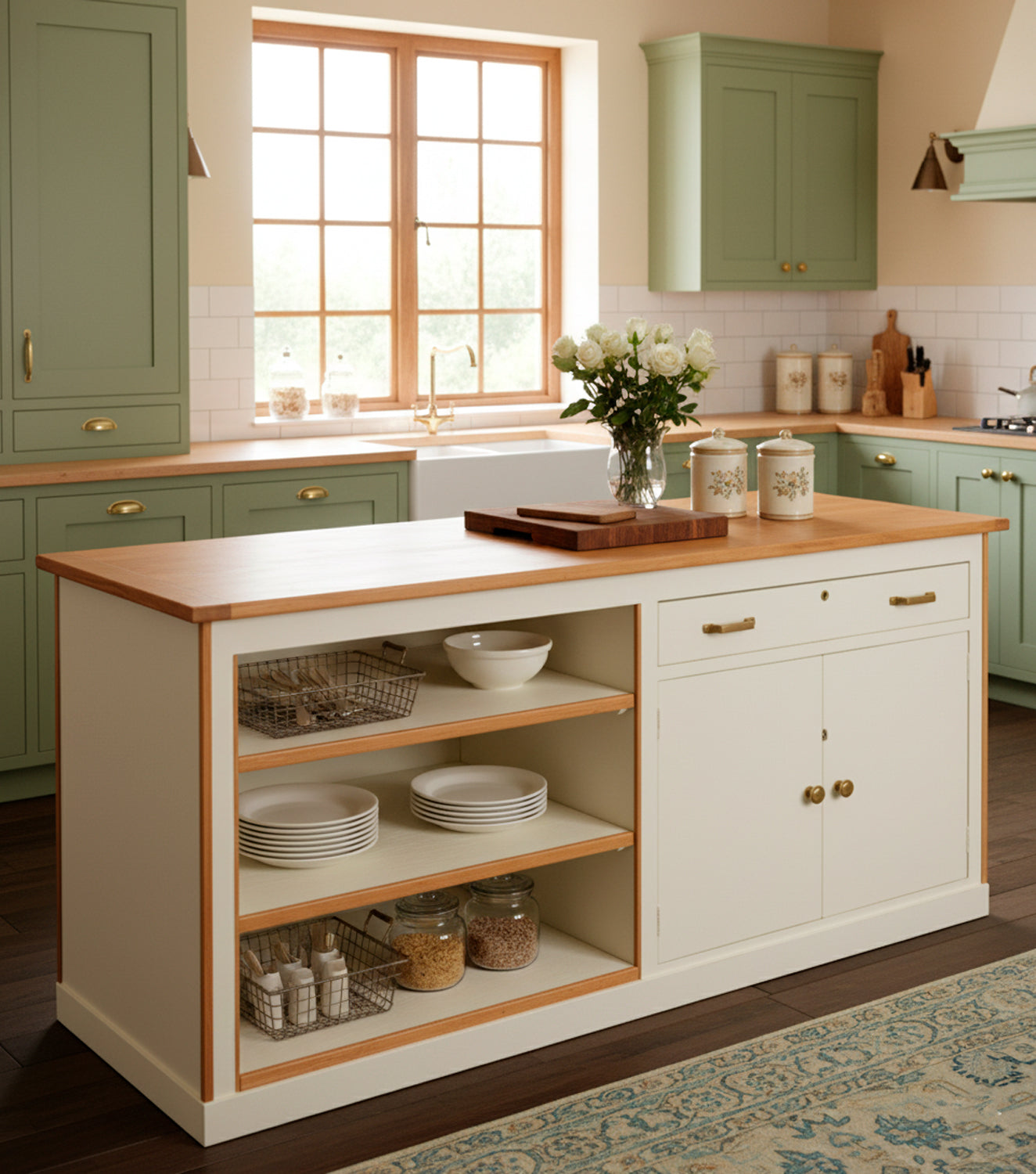 Mesa isla industrial Luarca