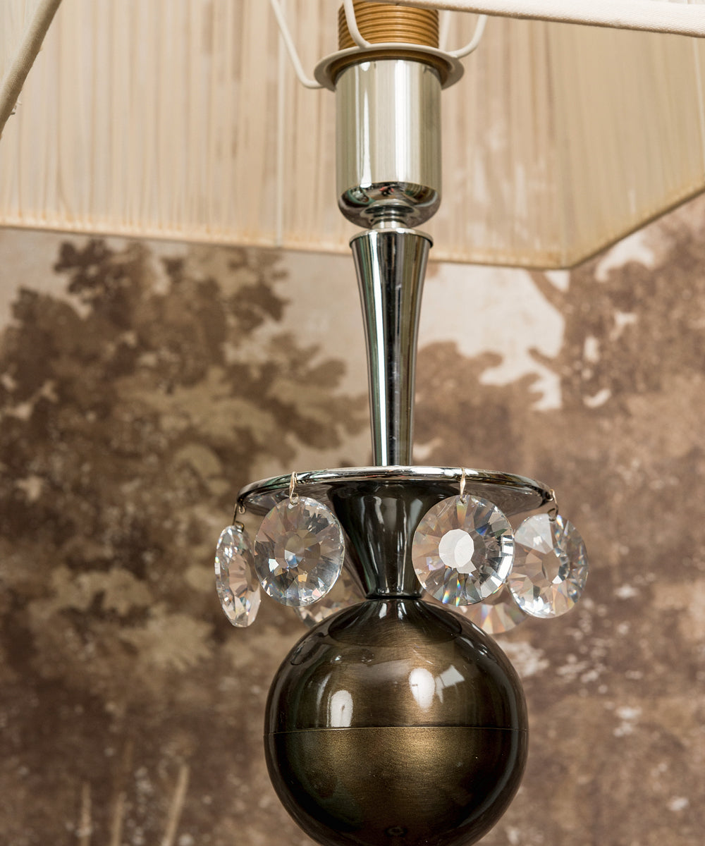 Chrome floor lamp