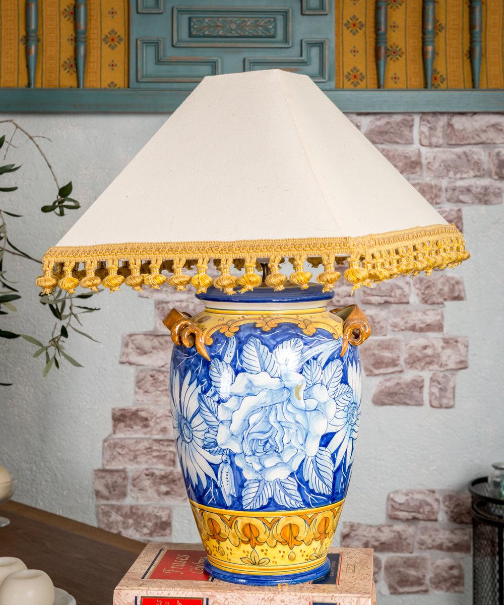 Antique ceramic lamp