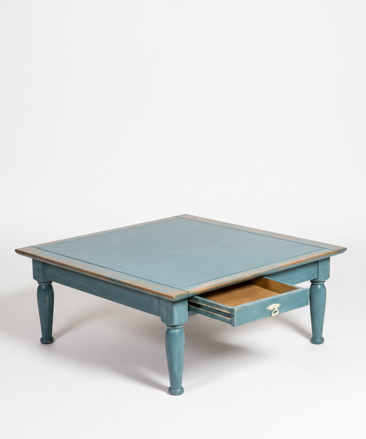 Mesa de centro de madera Leo