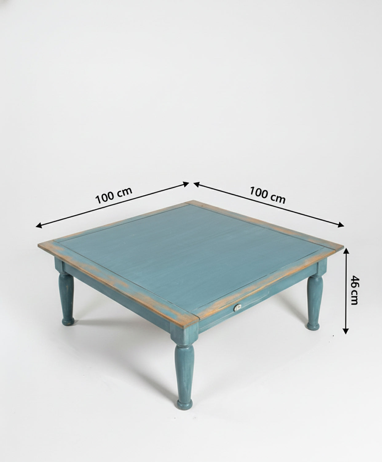 Mesa de centro de madera Leo