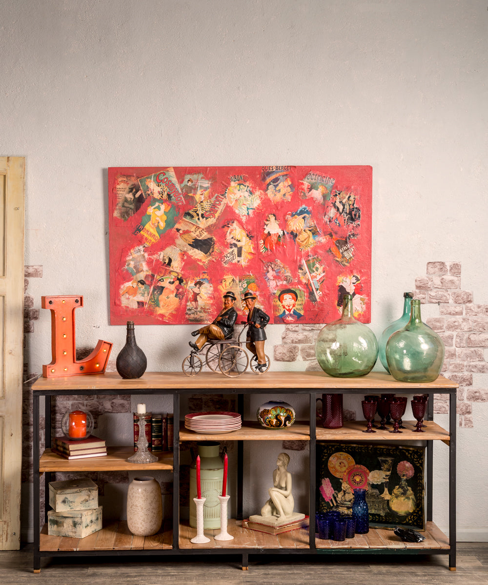 Mueble estantería industrial