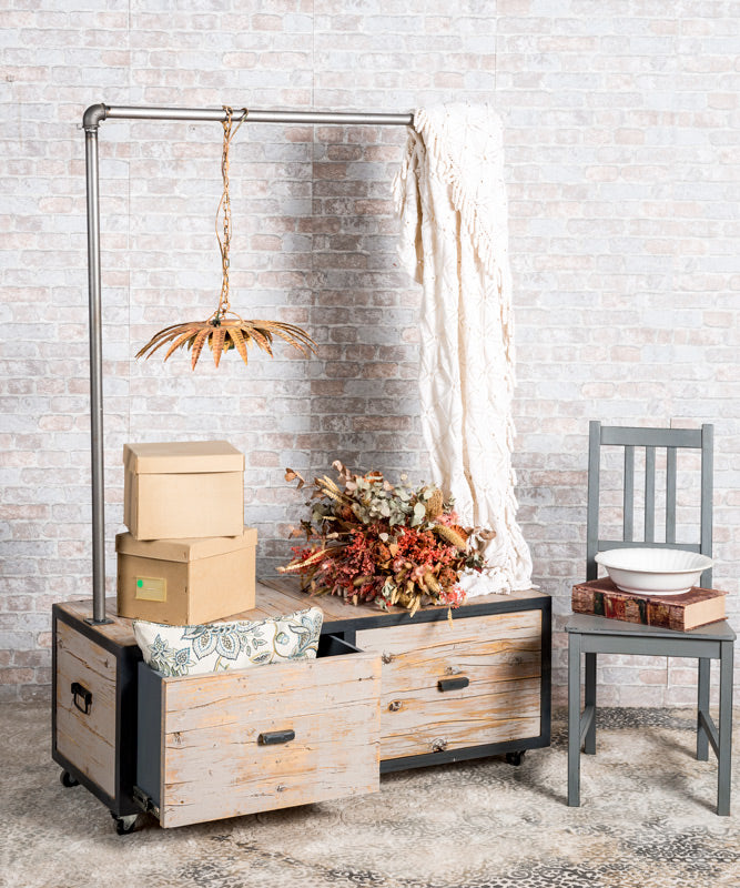 Mueble perchero industrial Chamberí