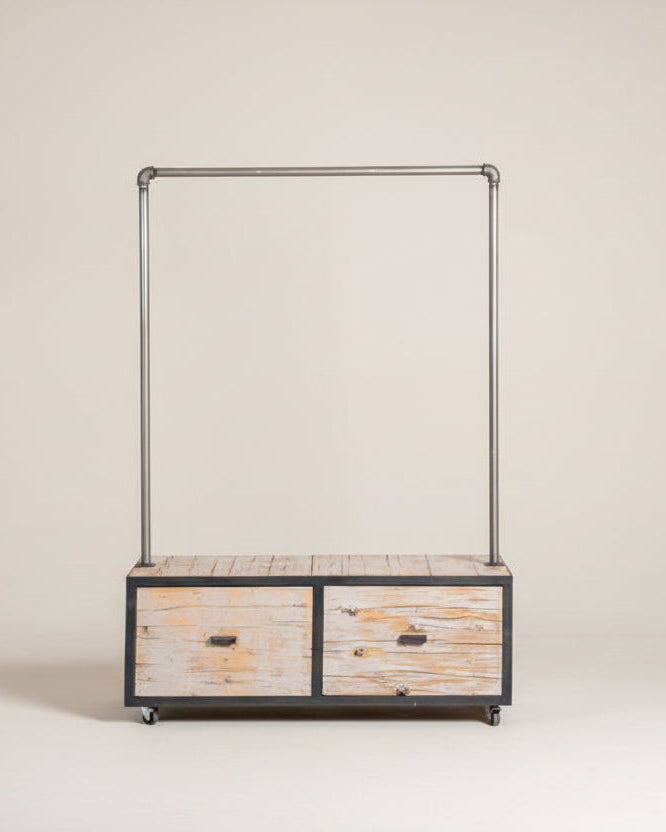 Mueble perchero industrial Chamberí