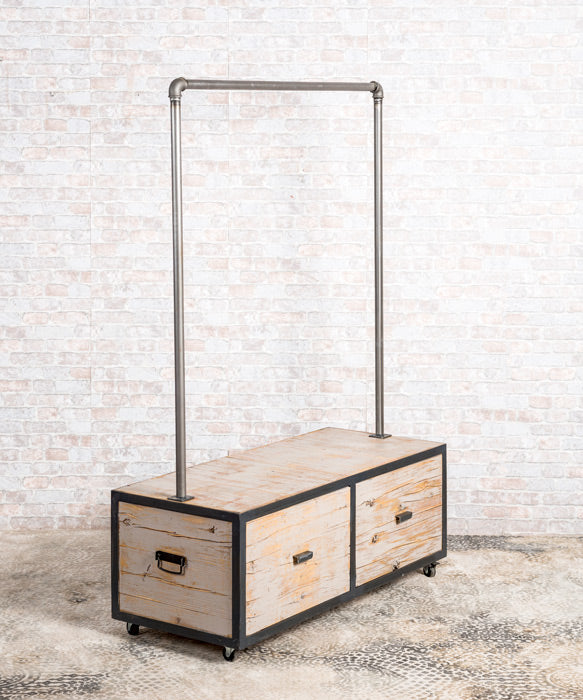 Mueble perchero industrial Chamberí