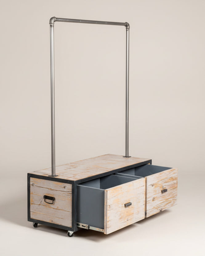 Mueble perchero industrial Chamberí