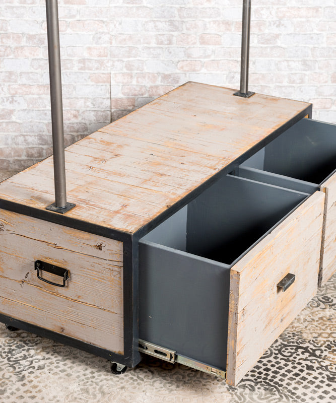 Mueble perchero industrial Chamberí