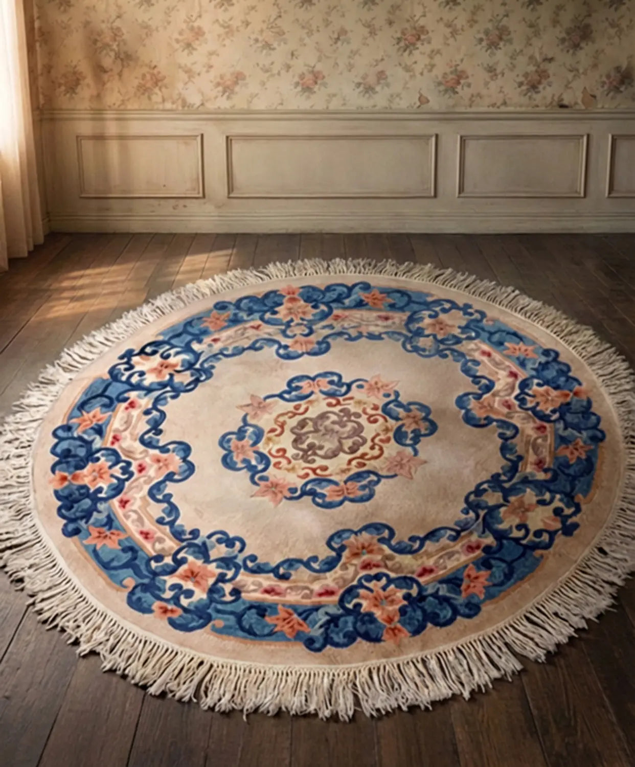 Alfombra china redonda Antique arte y decoracion