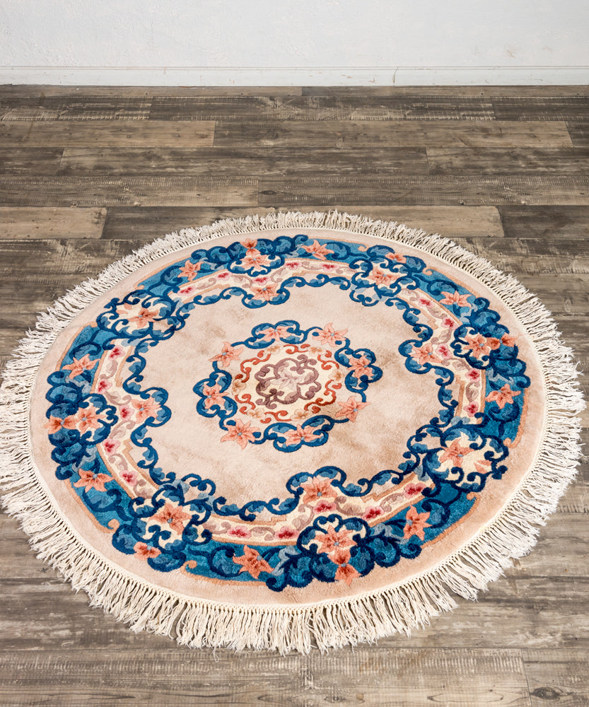 Chinese round carpet