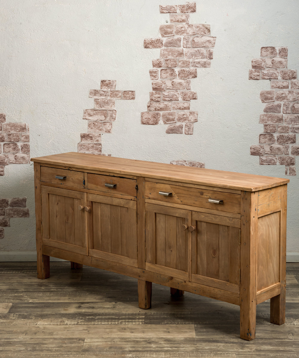 Milan industrial wooden sideboard