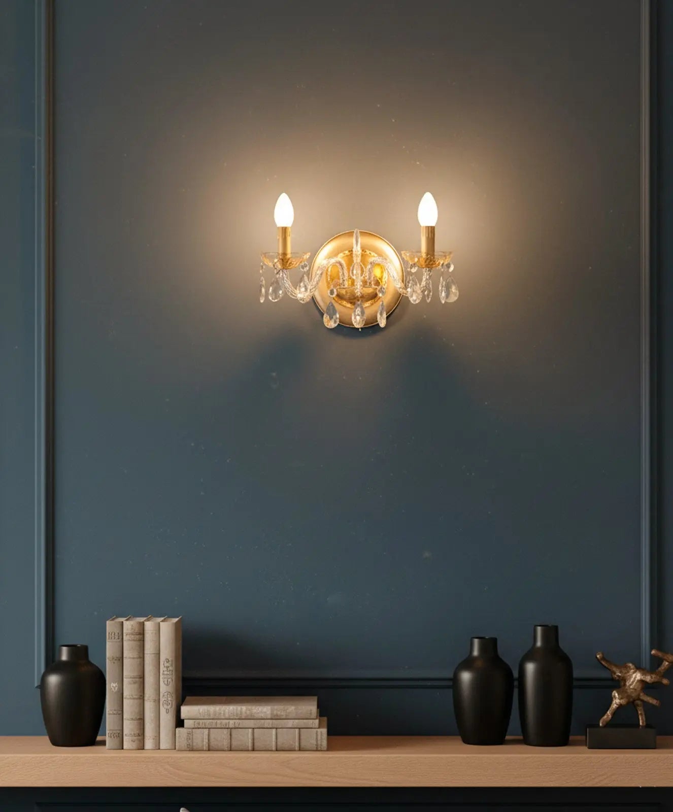 Aplique de pared Dresde Antique arte y decoracion