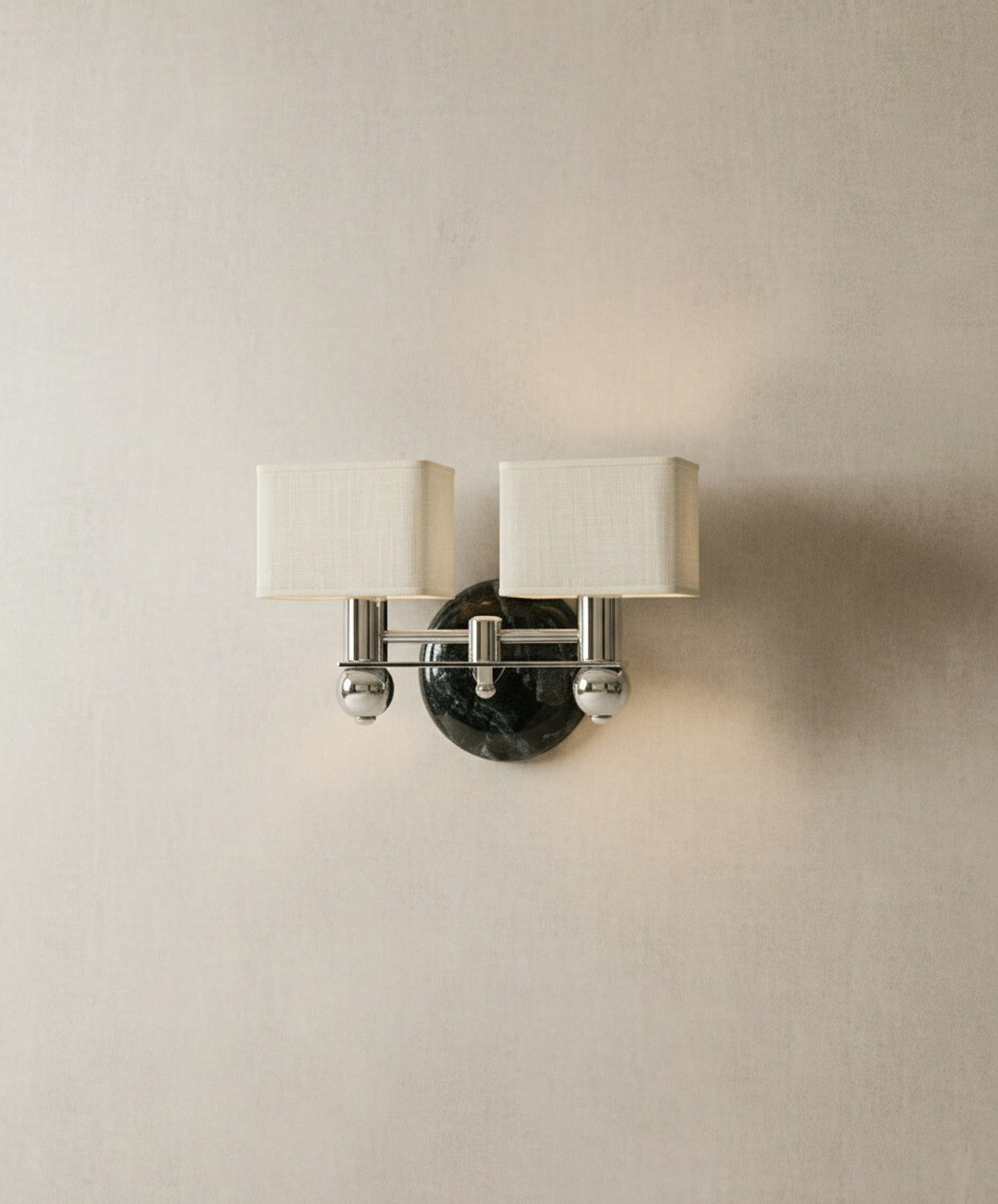 Aplique de pared de doble luz