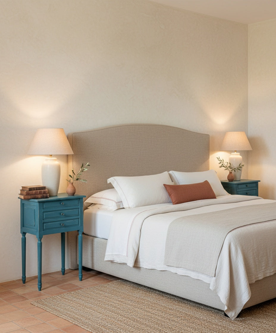 Pareja de mesitas de noche vintage