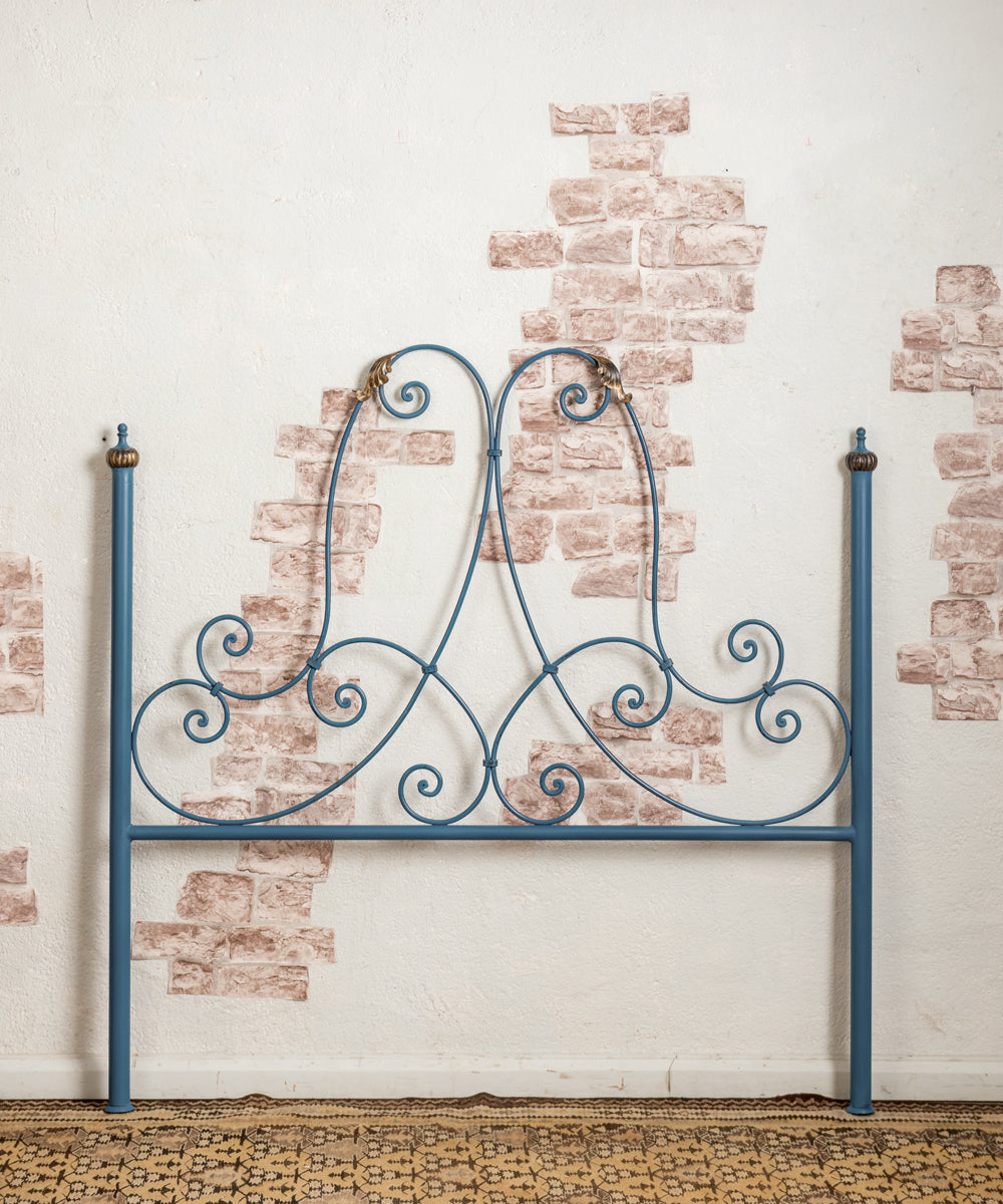 Iron headboard