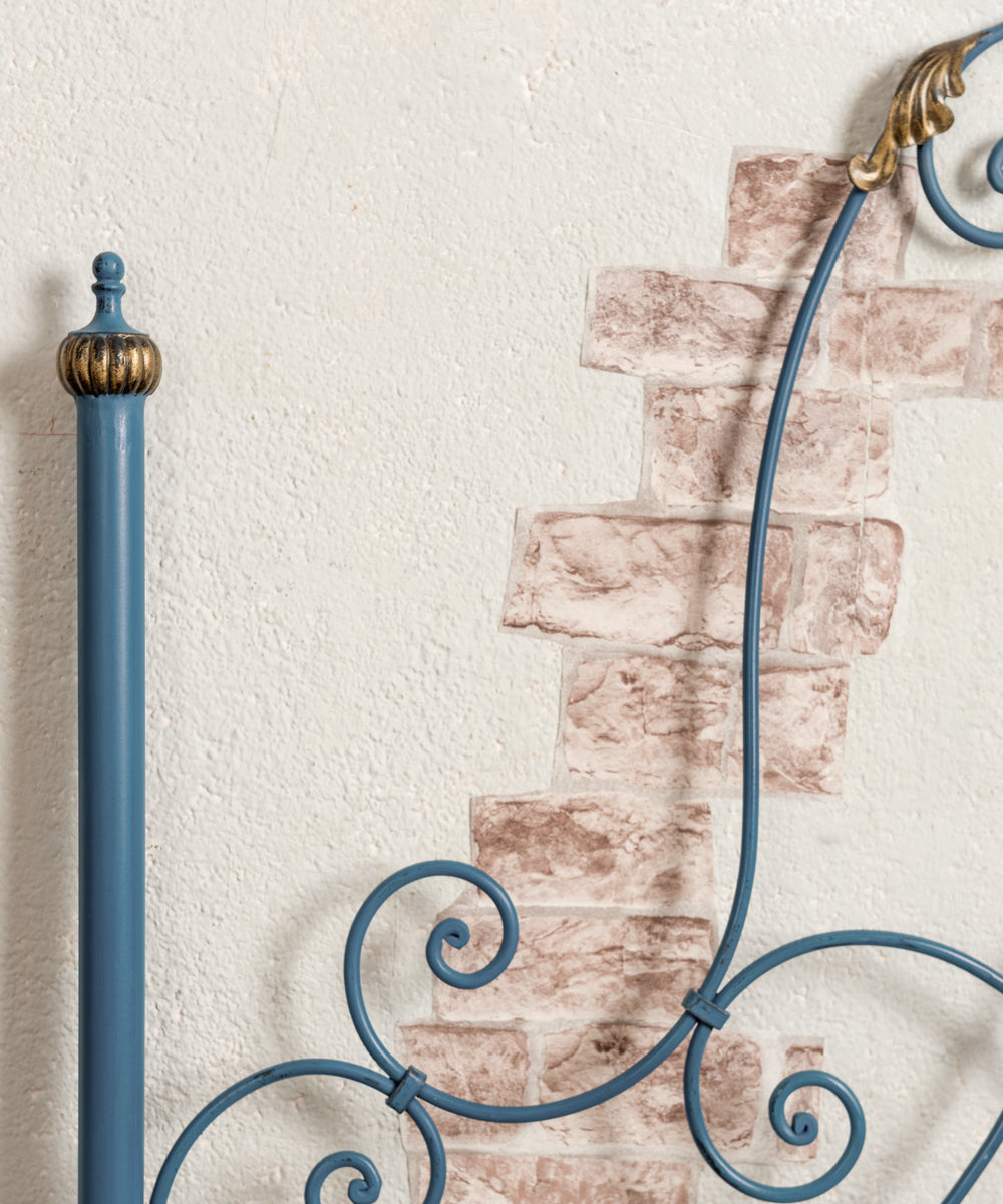 Iron headboard