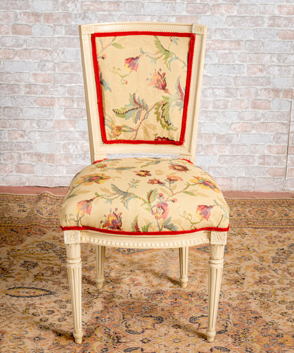 Set of 6 Louis XVI style chairs
