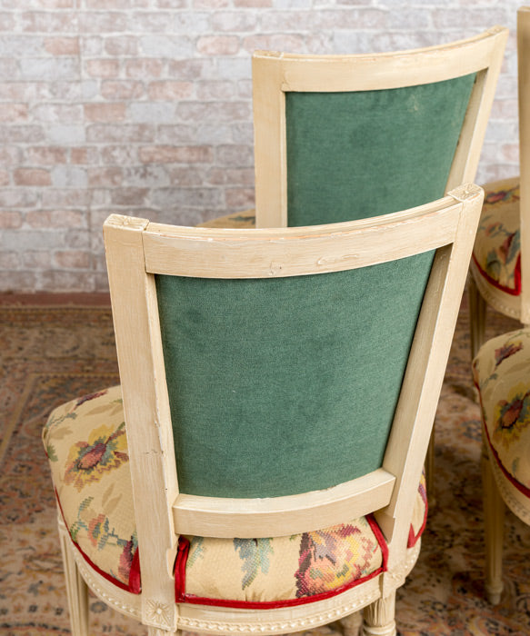 Set of 6 Louis XVI style chairs