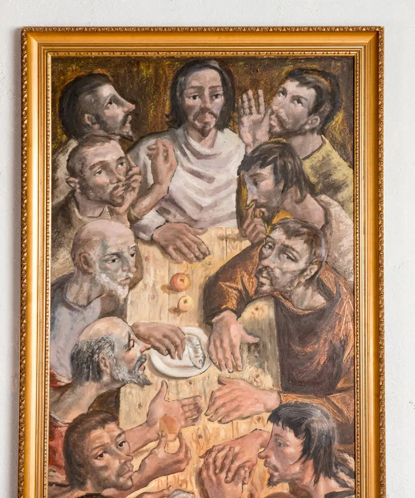 Cuadro de la última cena Antique arte y decoracion