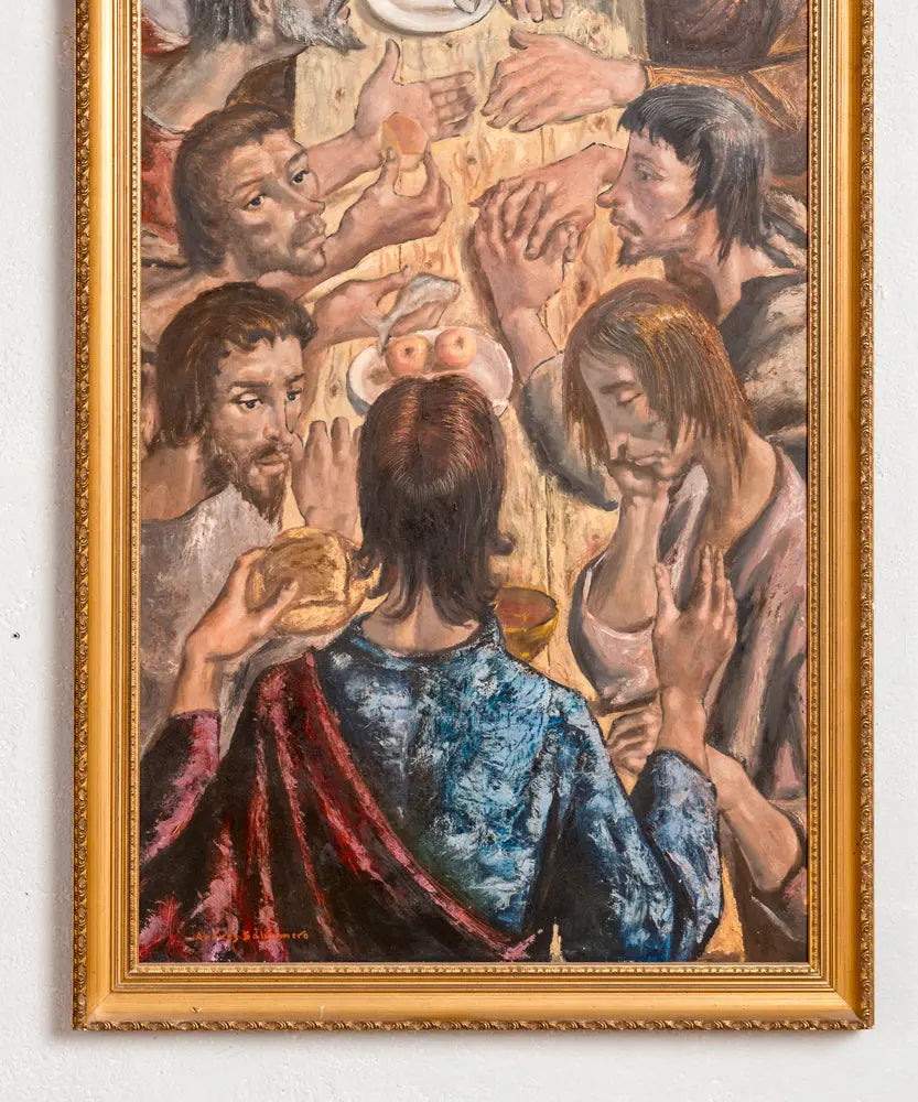 Cuadro de la última cena Antique arte y decoracion