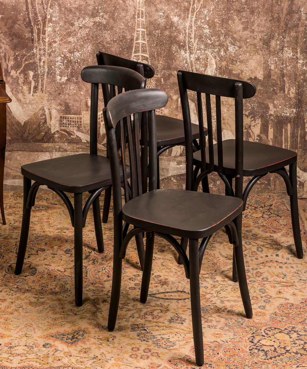 Conjunto de cuatro sillas Paris