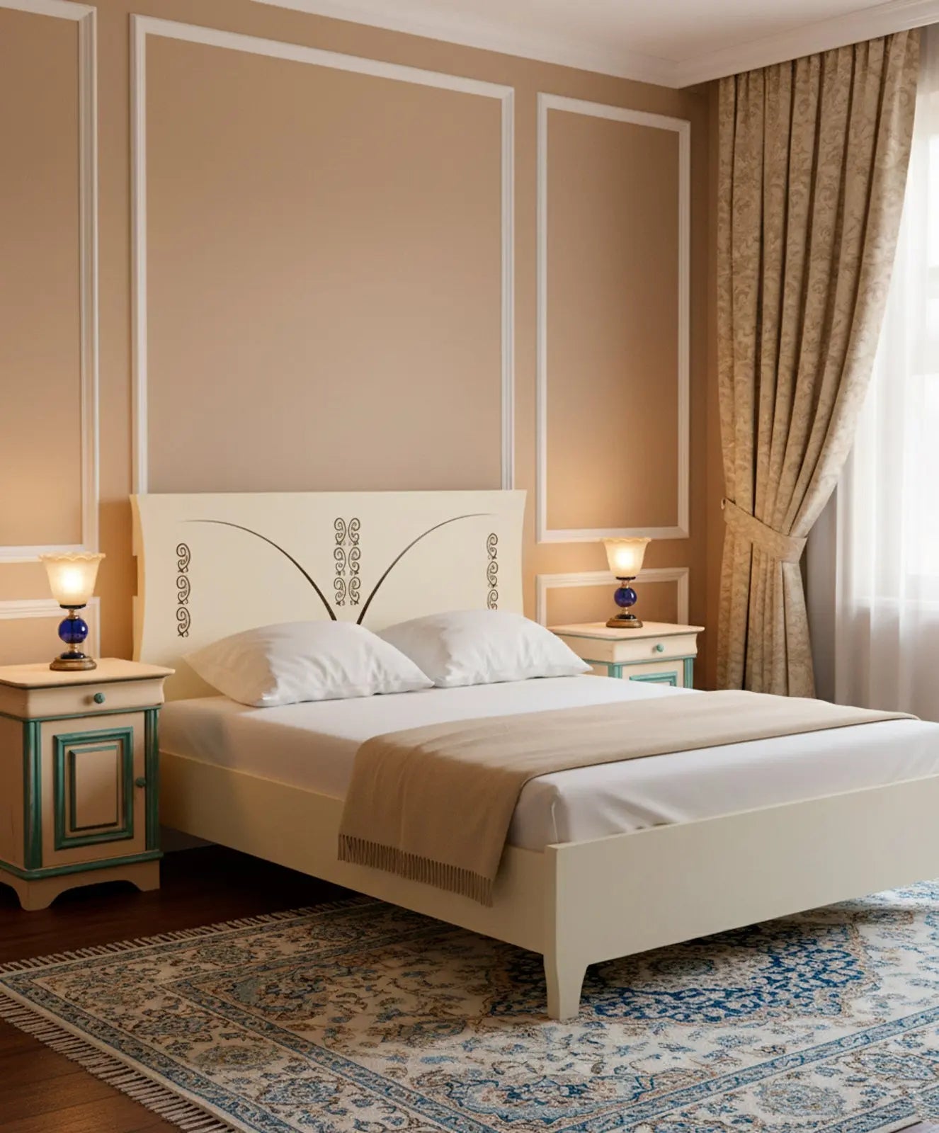 Pareja de mesitas de noche Teruel Antique arte y decoracion