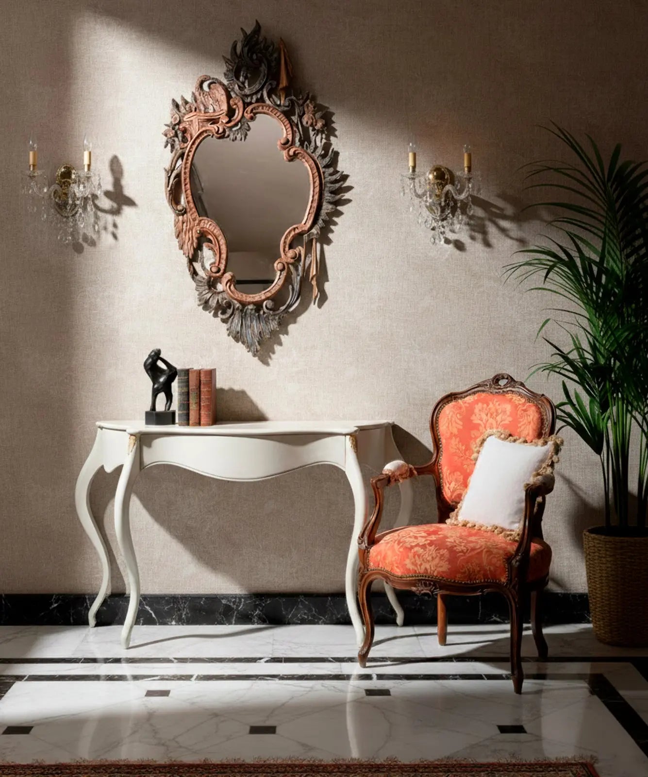 Butaca estilo Luis XV Antique arte y decoracion