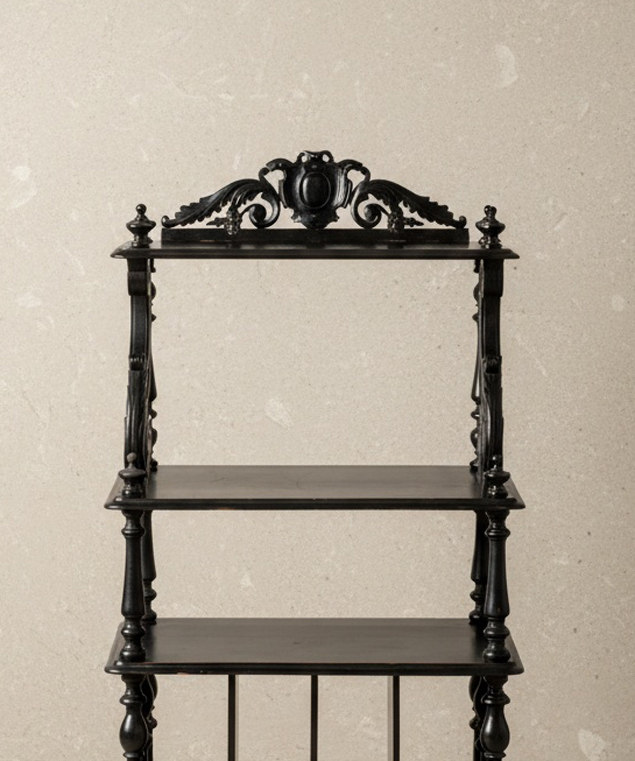 Mueble estantería abierto estilo Napoleón III