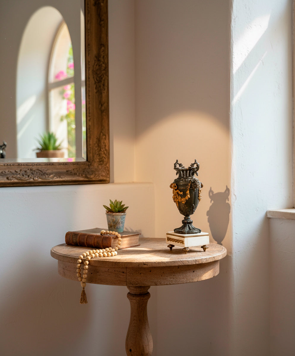 Copa antigua de bronce