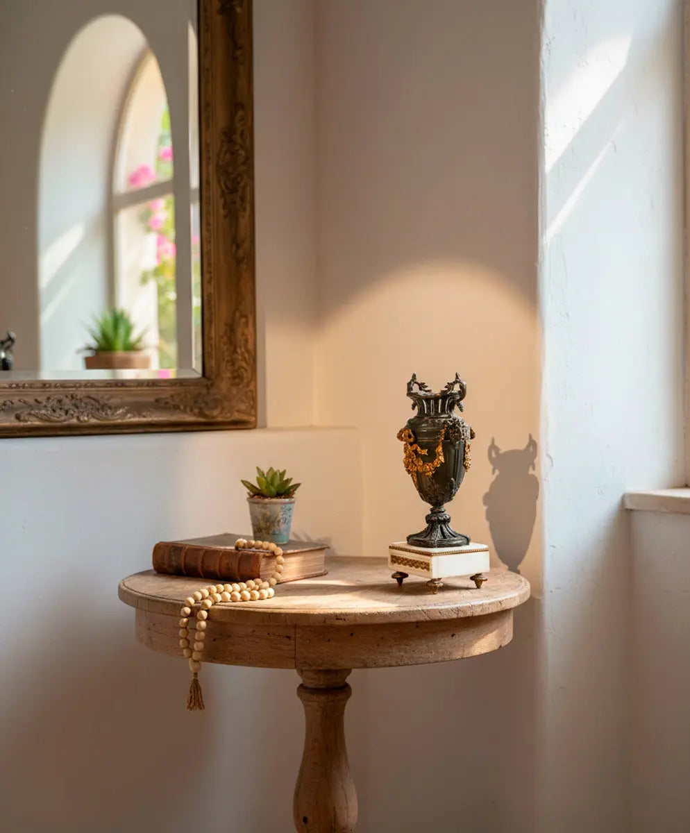 Copa antigua de bronce Antique arte y decoracion