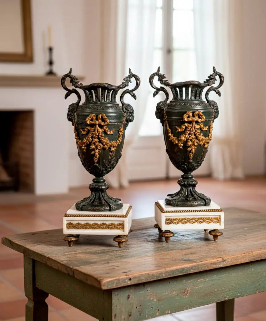 Copa antigua de bronce Antique arte y decoracion