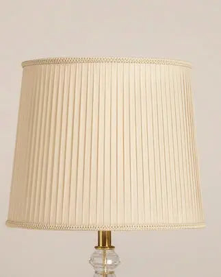 Lámpara de sobremesa con base de cristal Antique arte y decoracion