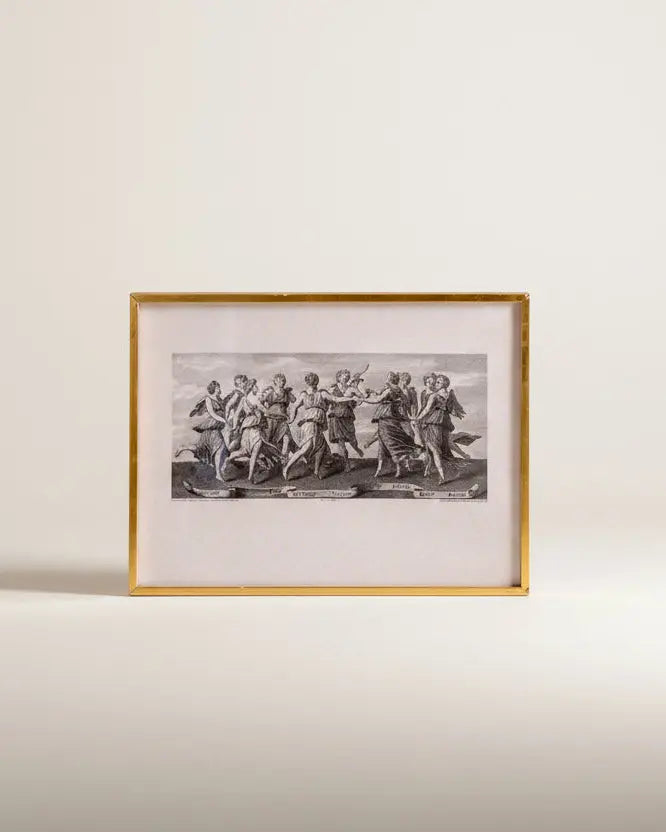 Pareja de litografias clásicas Antique arte y decoracion