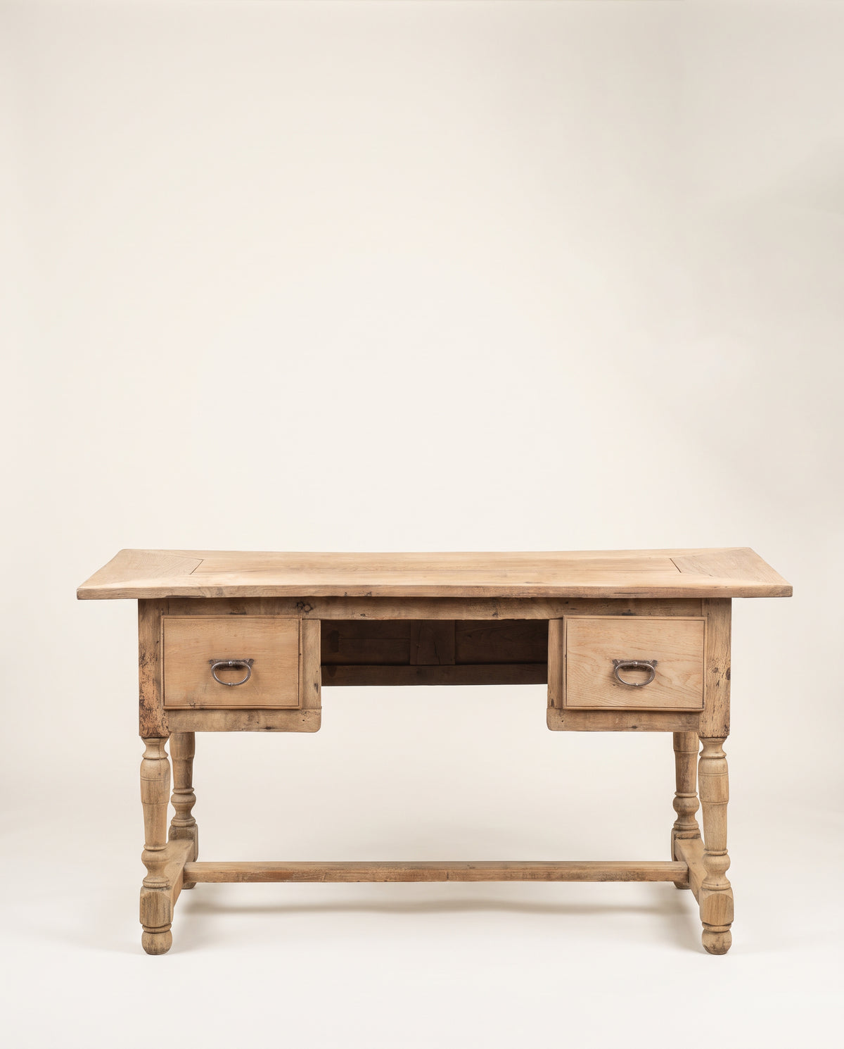 Escritorio Antiguo Francés de Roble Lavado | Estilo Luis XIII, Siglo XIX