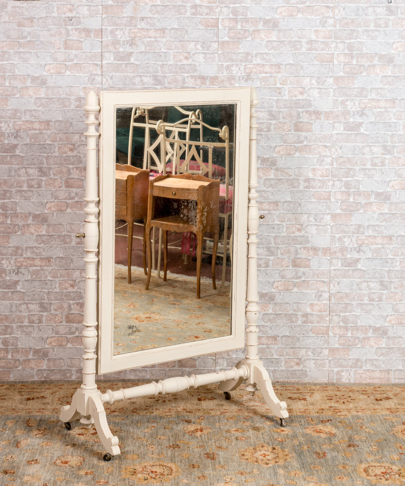 Luore antique standing mirror