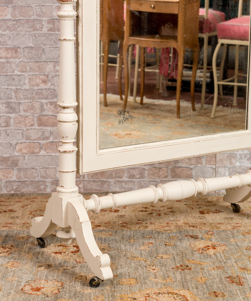 Luore antique standing mirror
