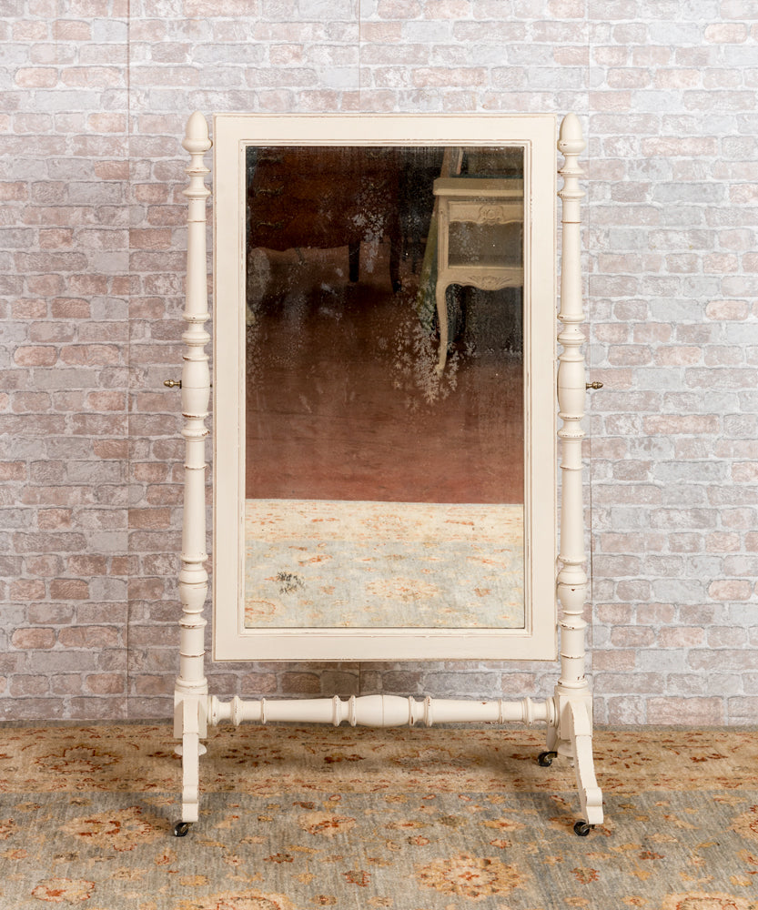 Luore antique standing mirror