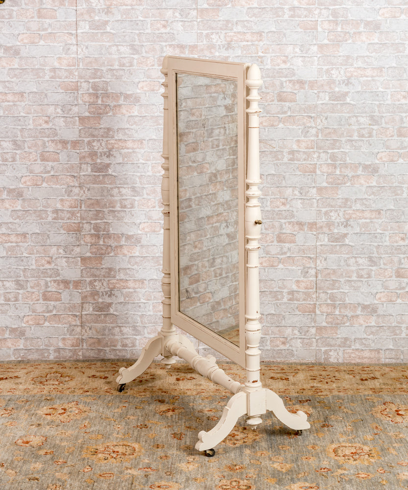 Luore antique standing mirror