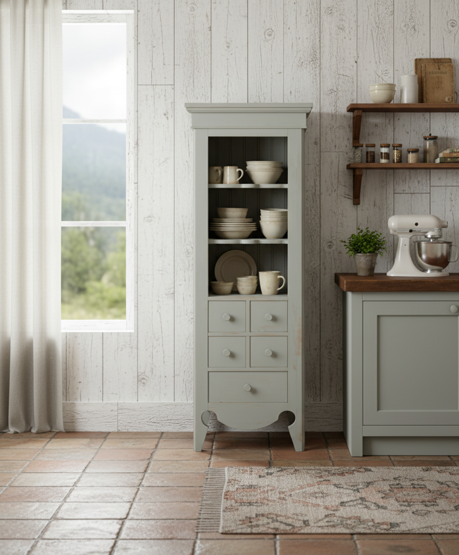 Mueble auxiliar estantería con cajones Gries