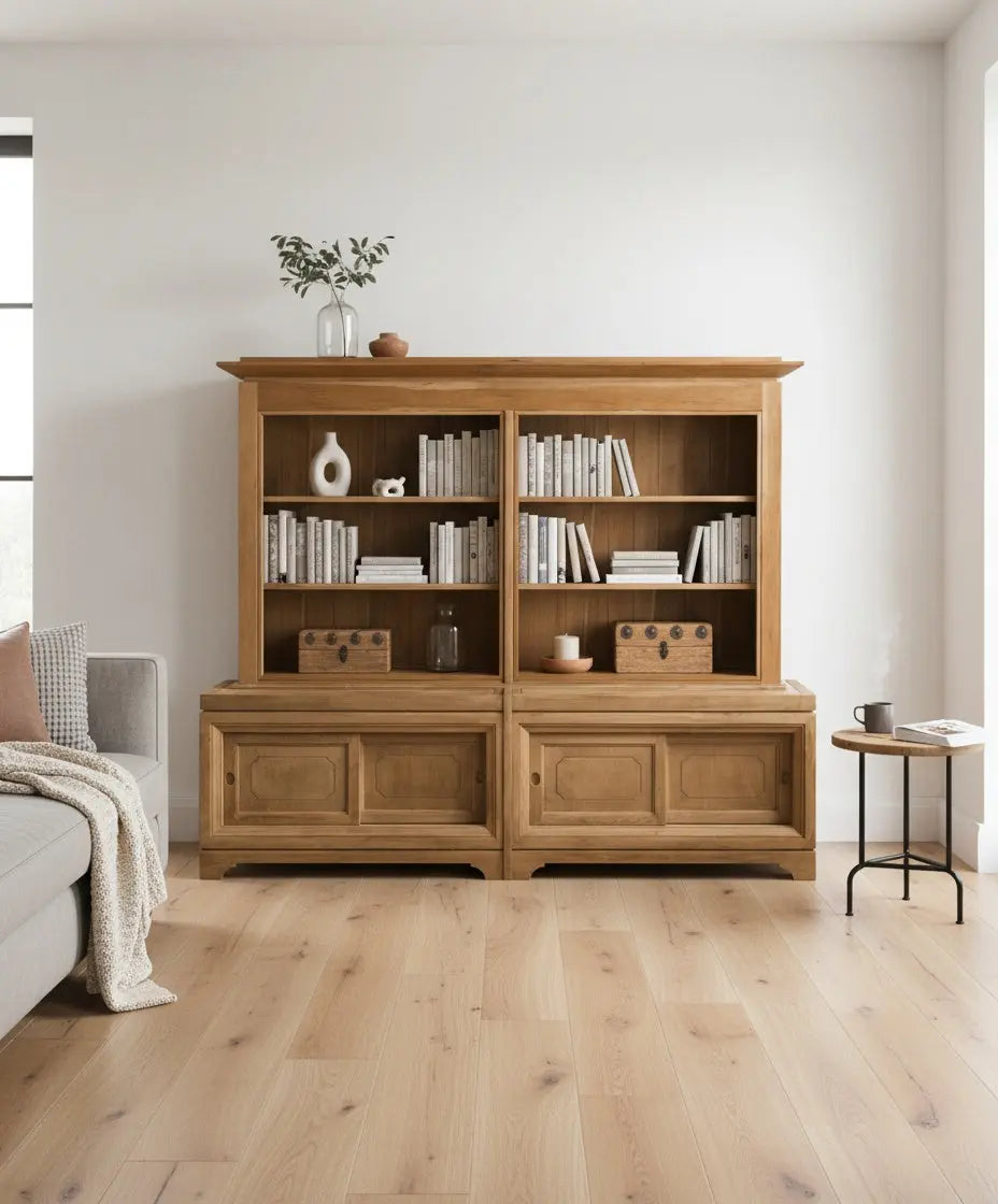 Librería de madera Atelier Antique arte y decoracion