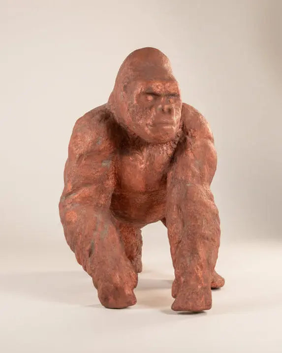 Escultura gorila gran tamaño Antique arte y decoracion