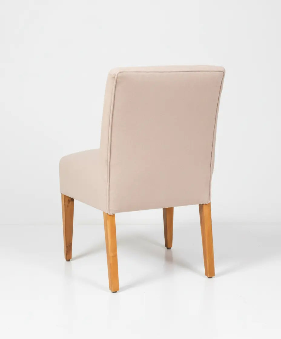Conjunto de 4 sillas de lino diseño vintage