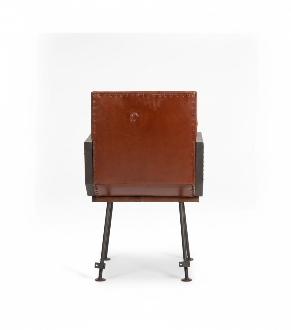 Sillón antiguo de tren